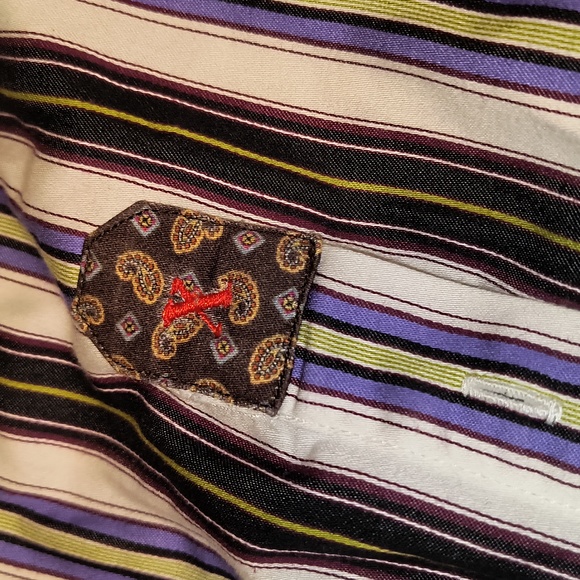 🟣 Robert Graham button up shirt - Picture 4 of 11
